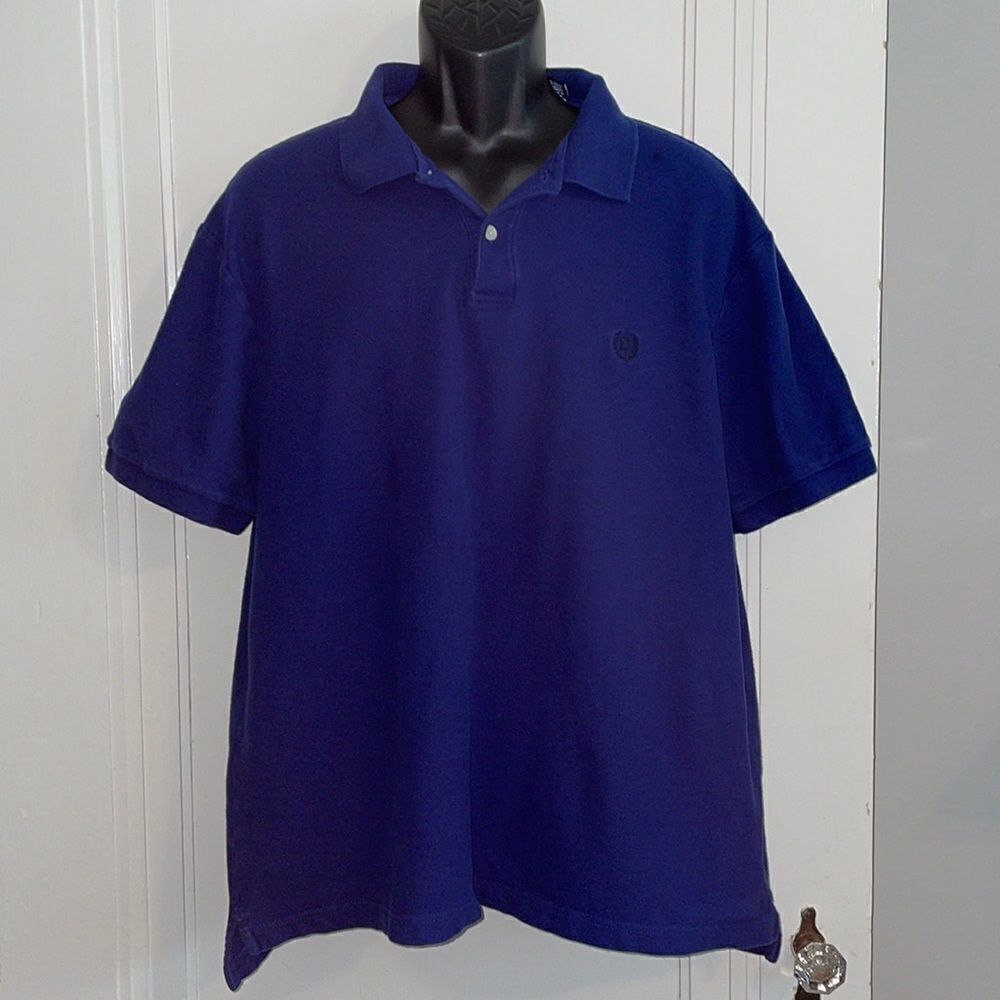 Chaps blue polo shirt